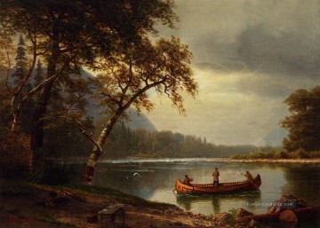 Albert Bierstadt Werke - auf dem Fluss Cascapediac Albert Bierstadt